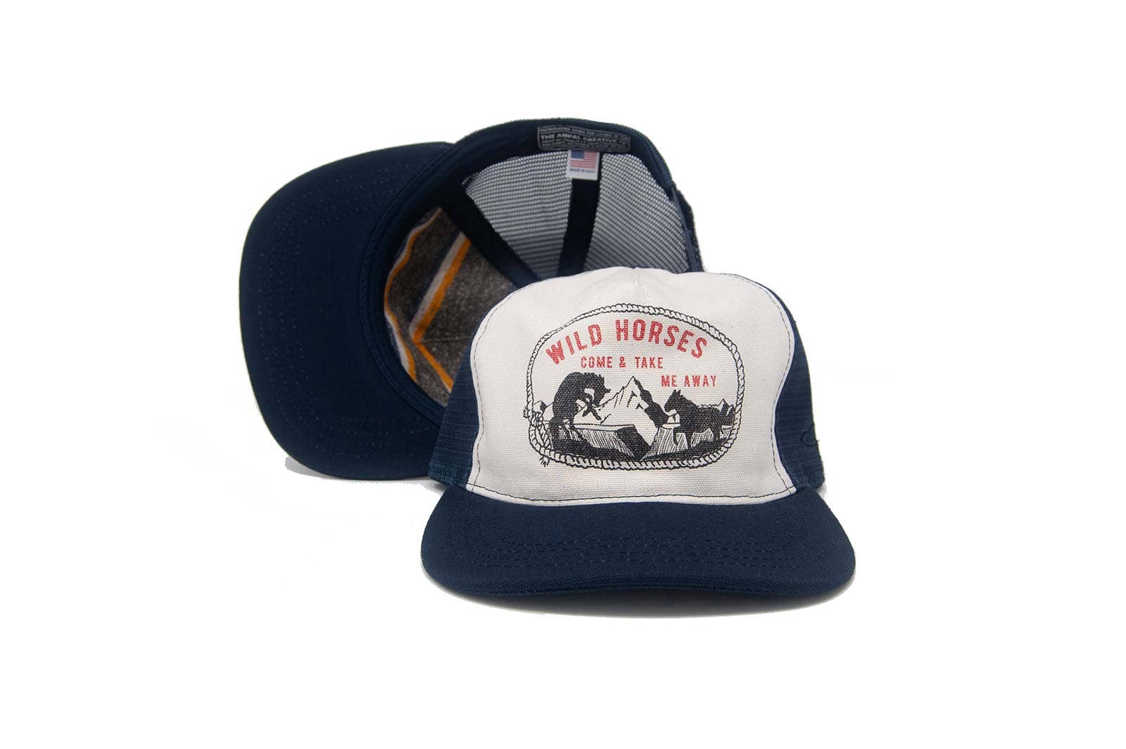 Wild Horses Trucker - Snapback Navy