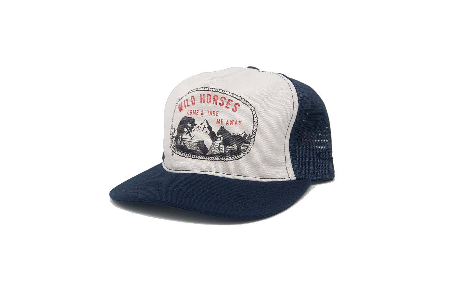 Wild Horses Trucker - Snapback Navy