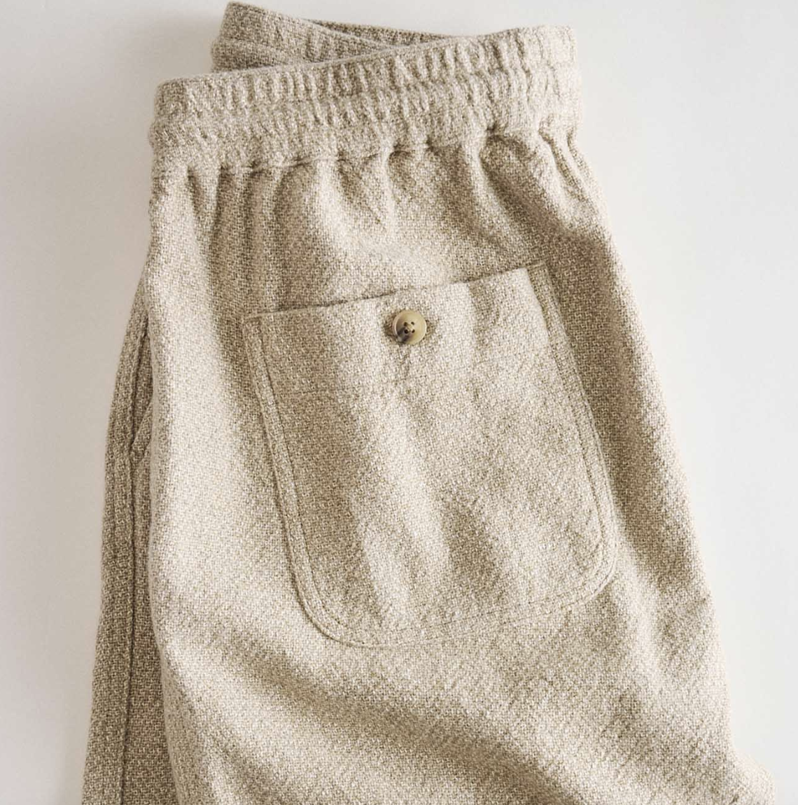Taylor Stitch Apres Short in Oat Linen