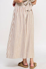 Gemma Striped Skirt