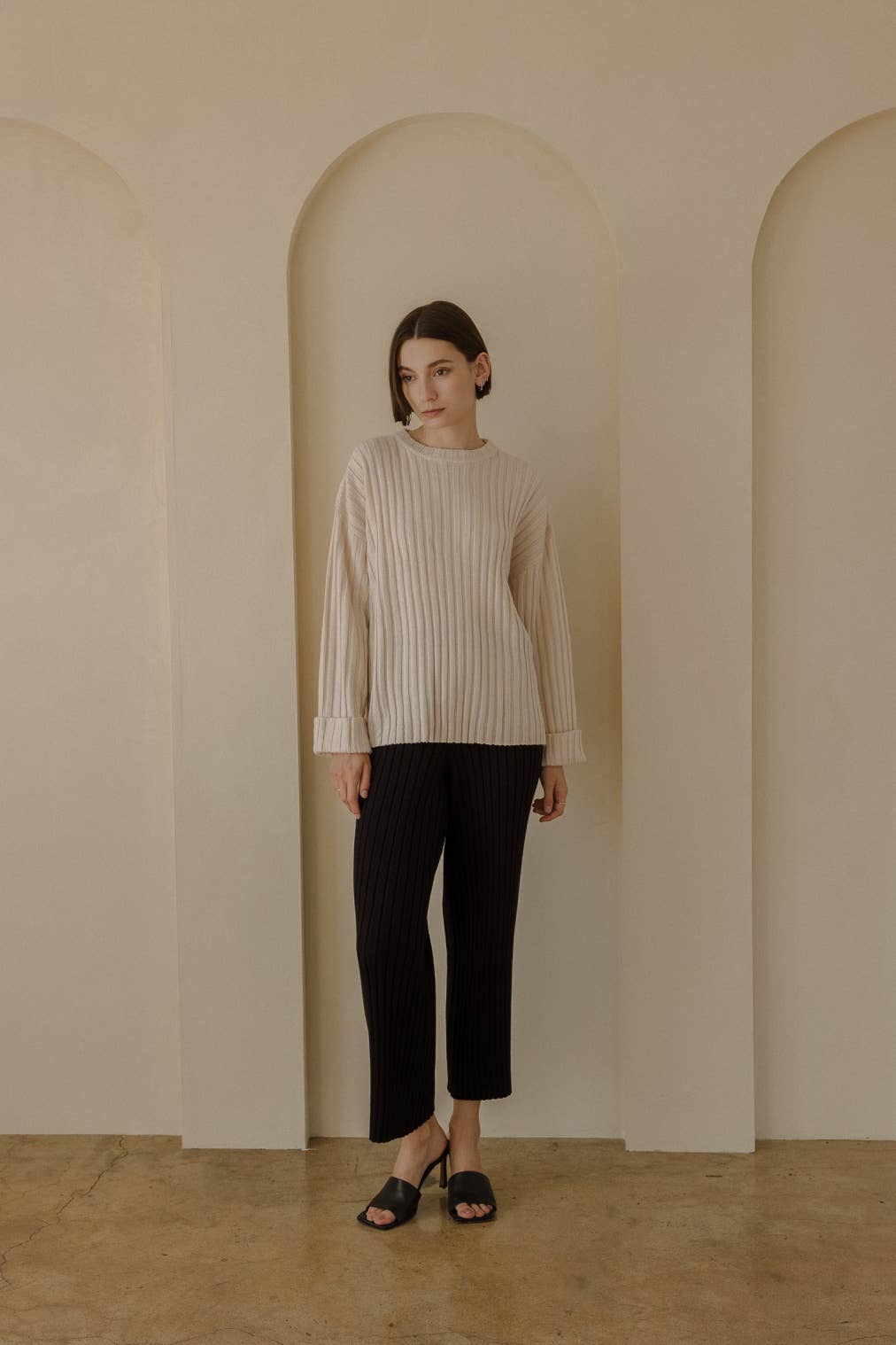 The Una Oversized Knit Sweater