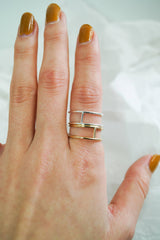 Gold Cage Ring