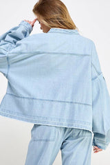 Dina Denim Oversized Shirt