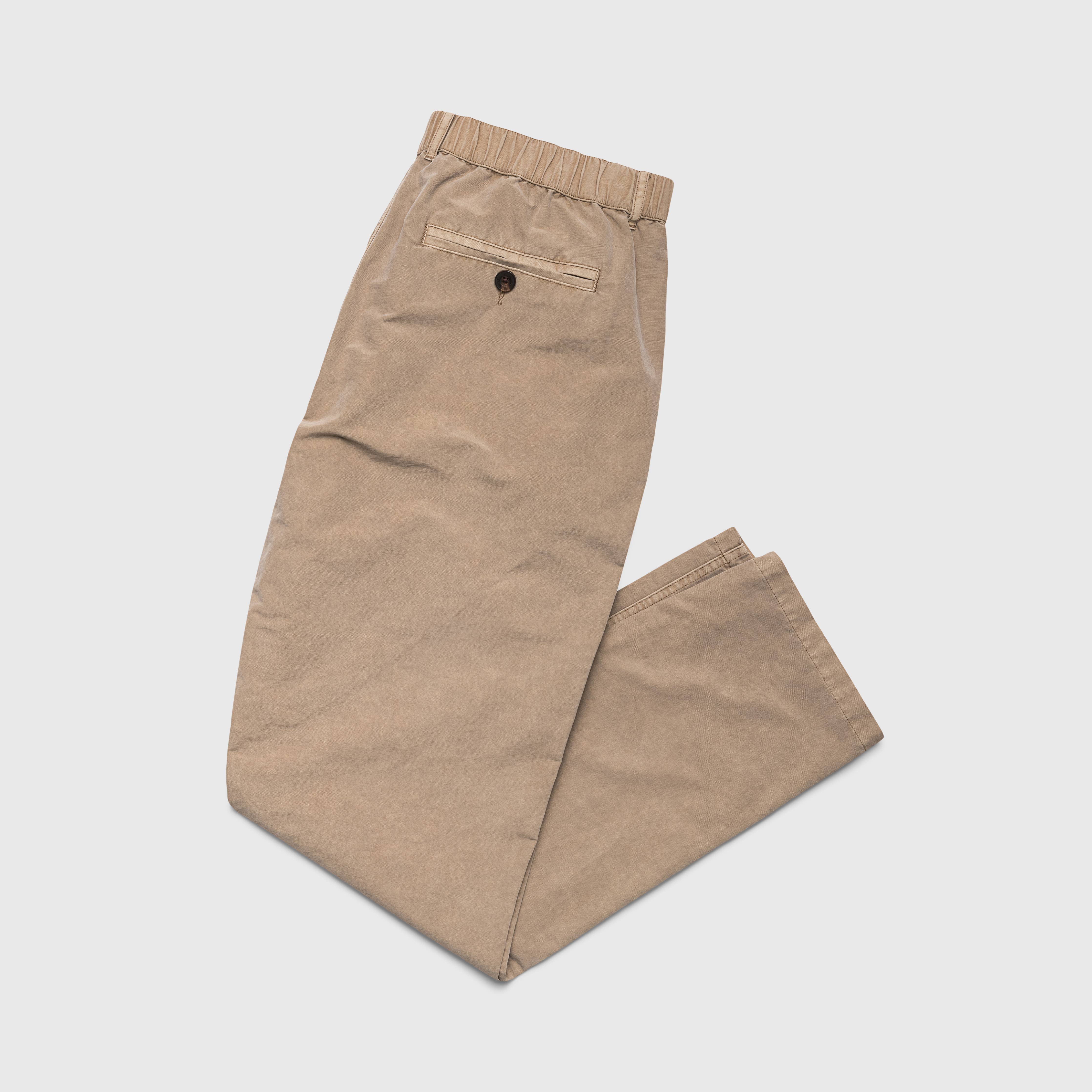 Cole EZ Waist Pants in Ebony, Khaki, and Grey