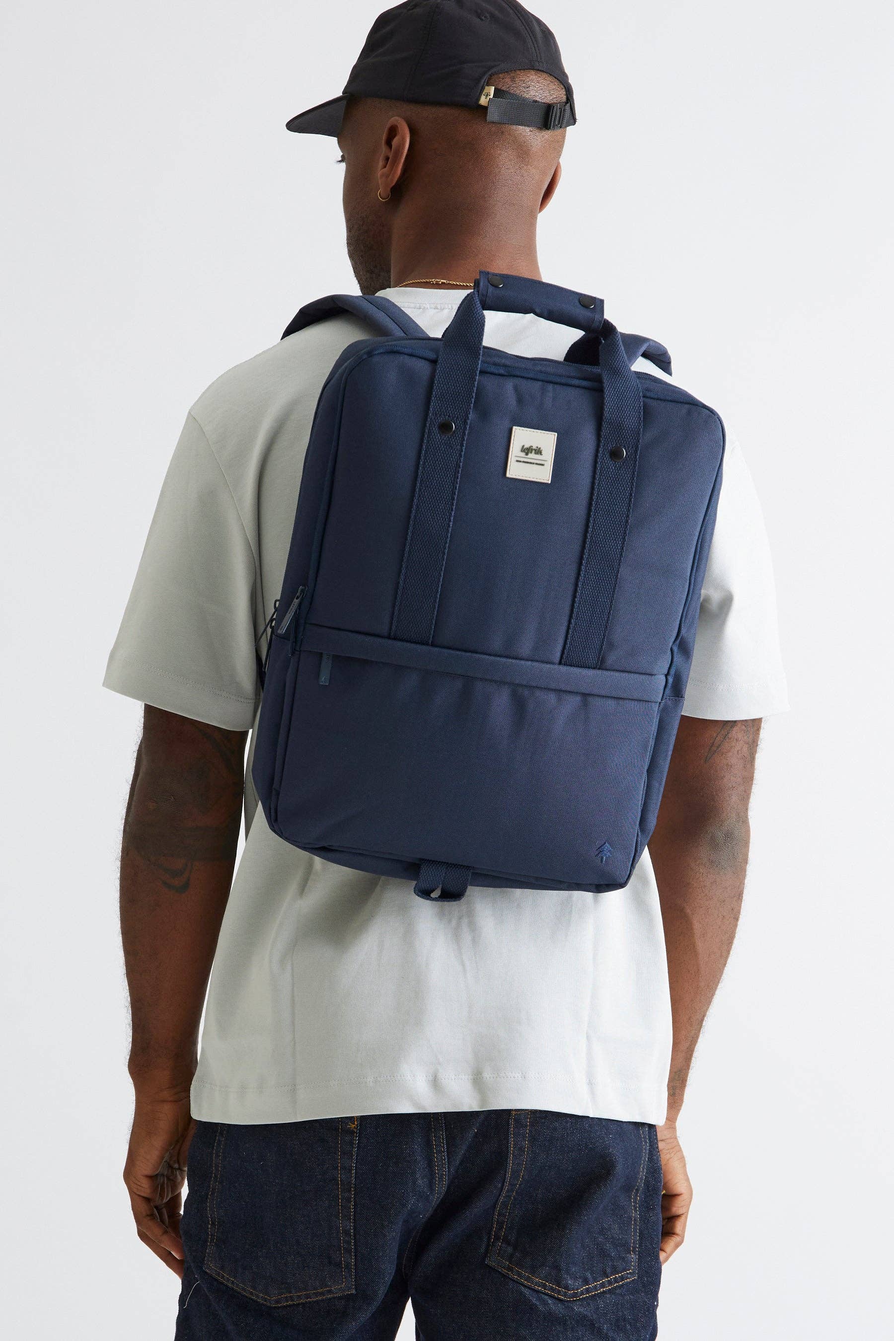 LeFrik Daily 15" Navy Backpack