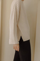 The Una Oversized Knit Sweater