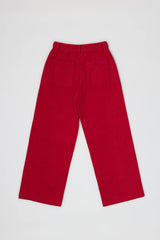 The Nadya Corduroy Pants in Black or Red