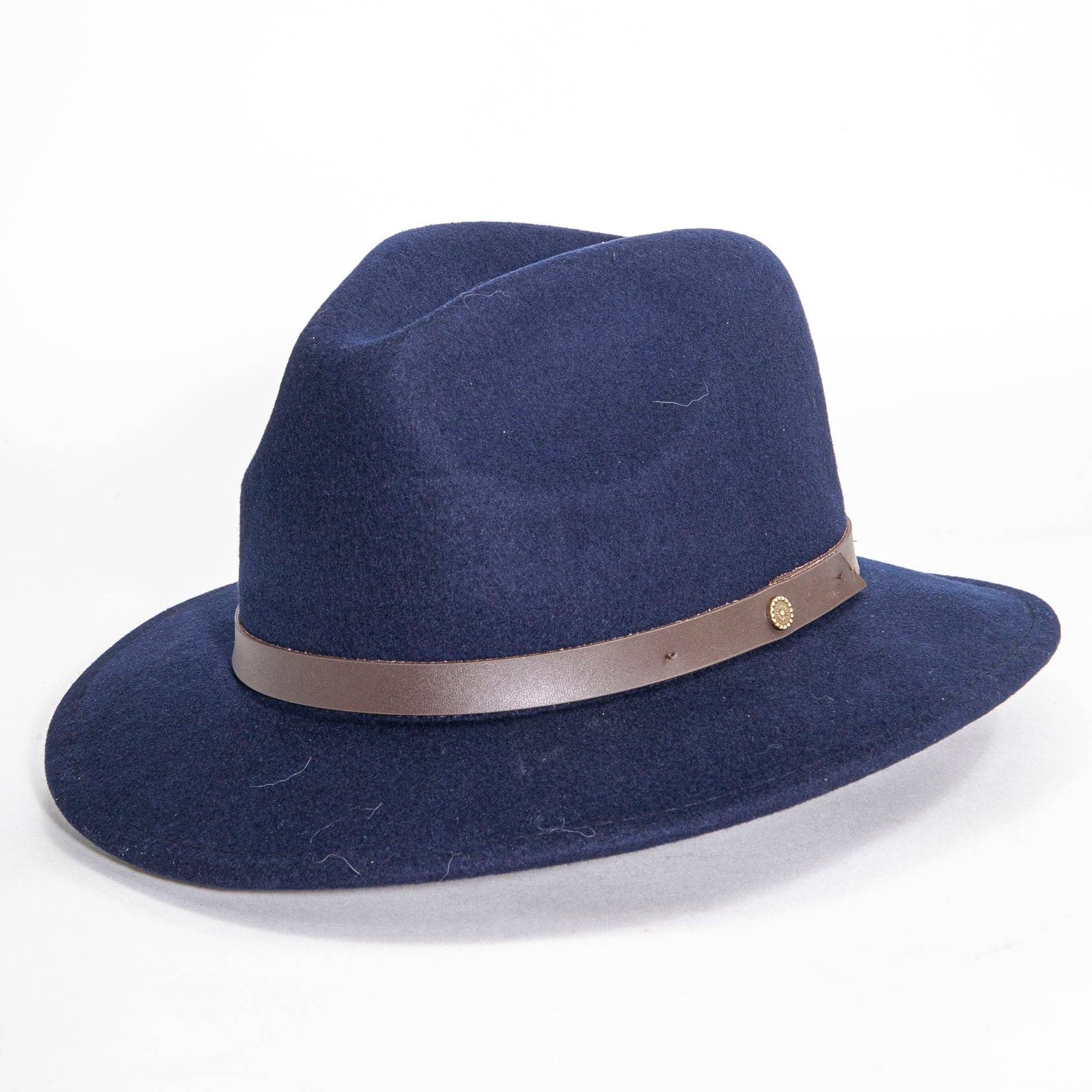 McQueen Felt Fedora Hat