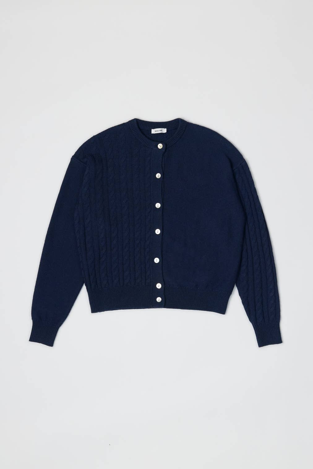 The Brooklyn Cable Knit Button Down Cardigan