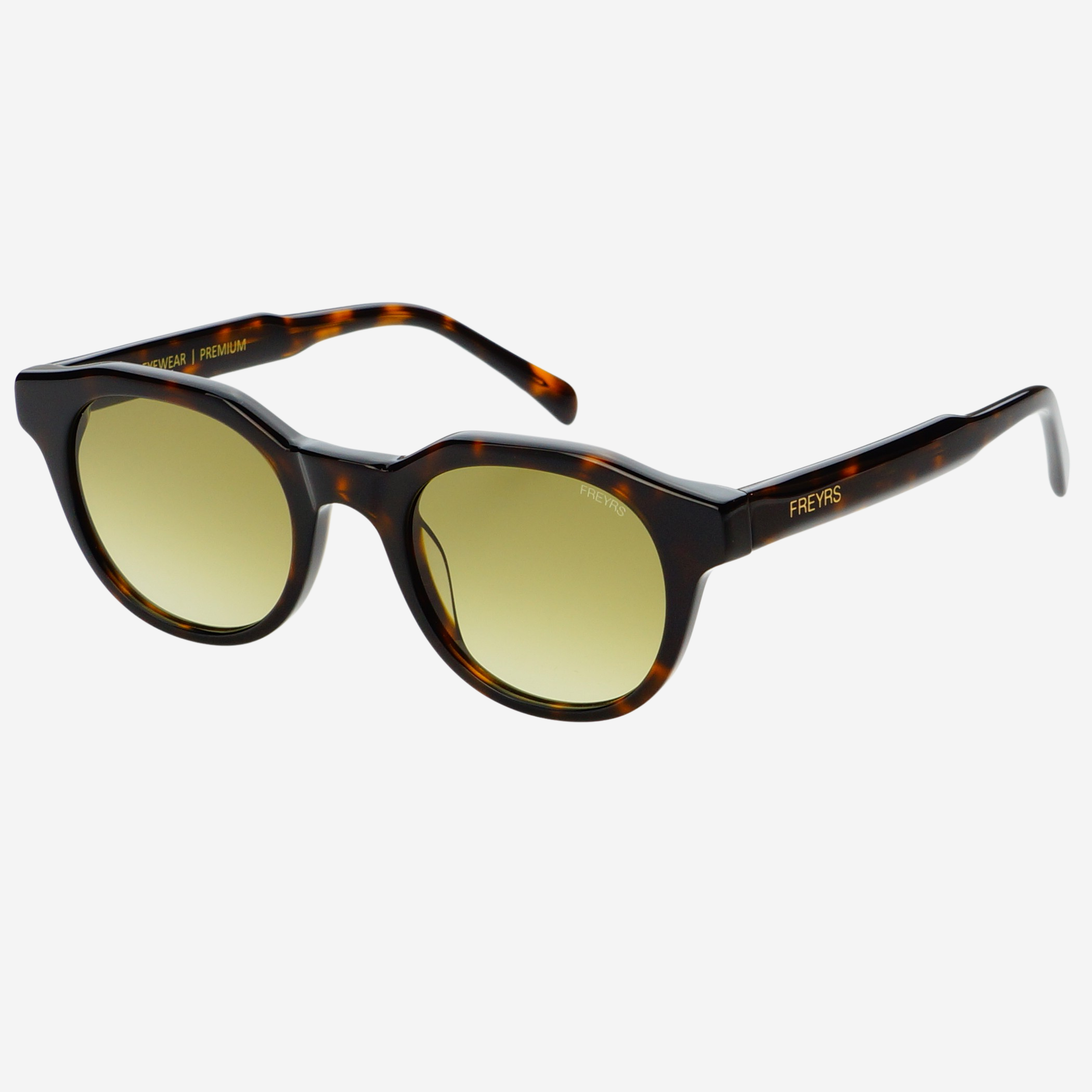 Freyrs Cameron Acetate Unisex Round Sunglasses