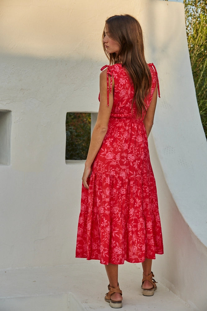 Sunset Floral Dress