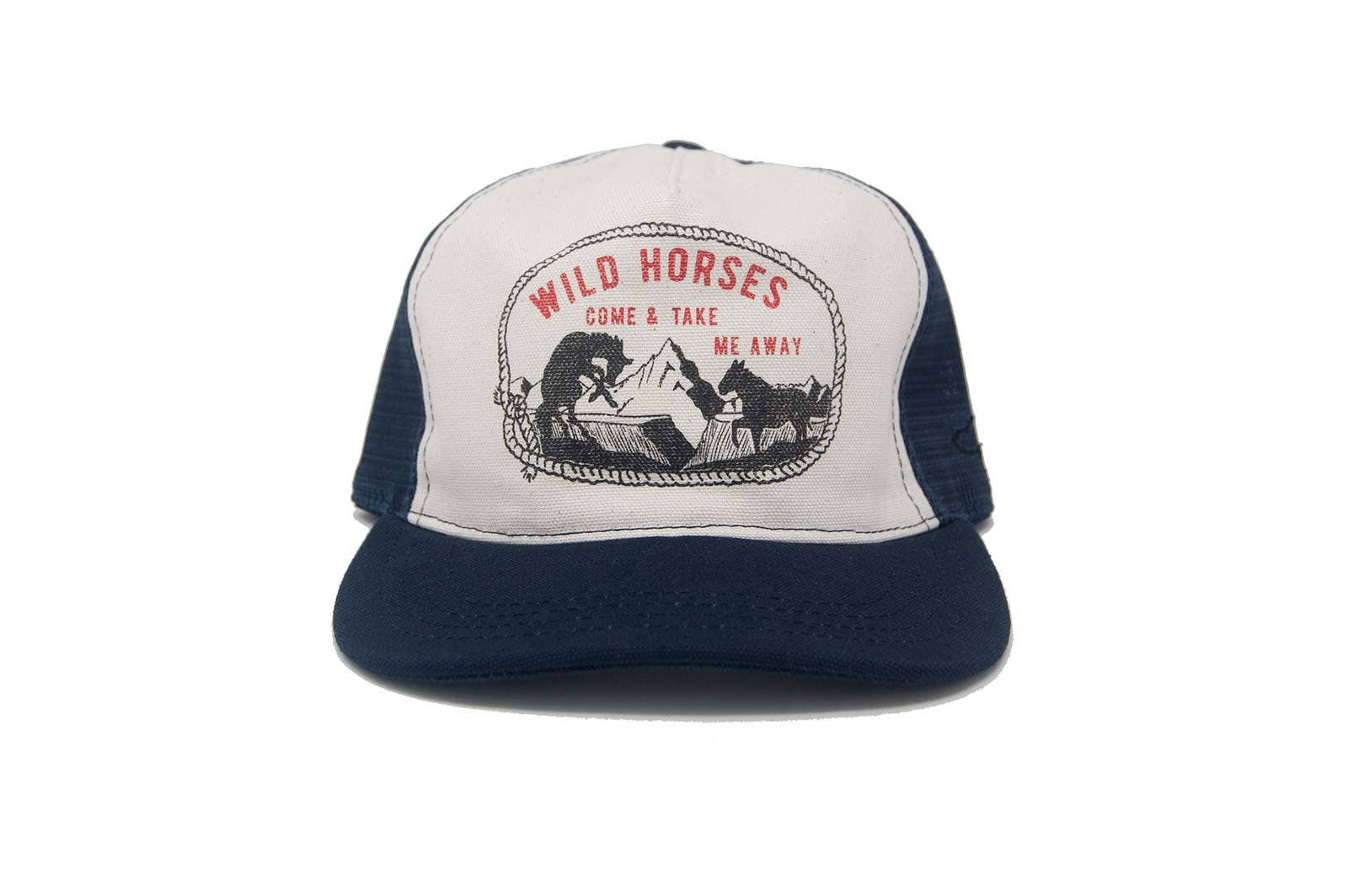 Wild Horses Trucker - Snapback Navy