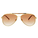 Dallas Unisex Aviator Sunglasses