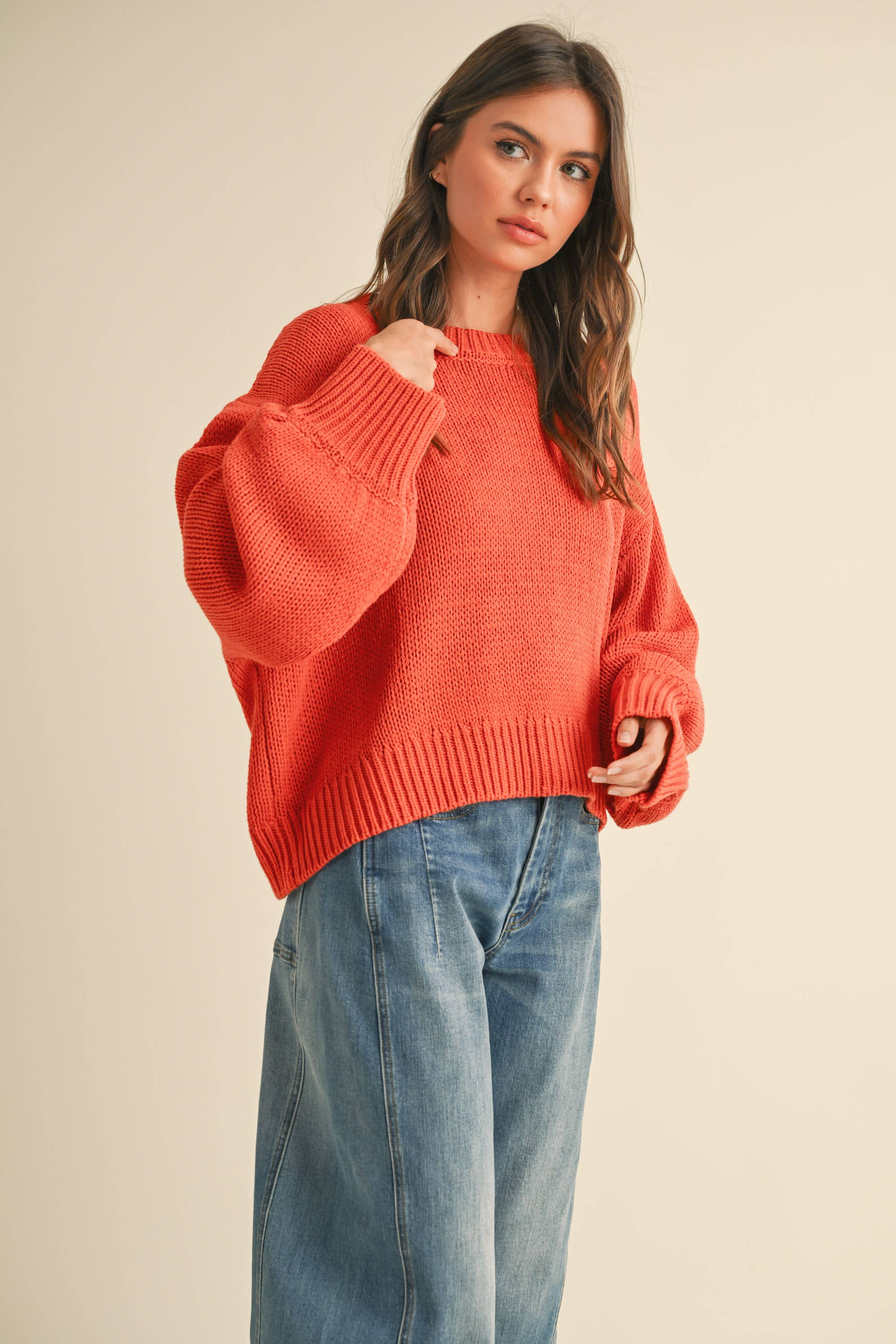 Sienna Balloon Sleeve Sweater