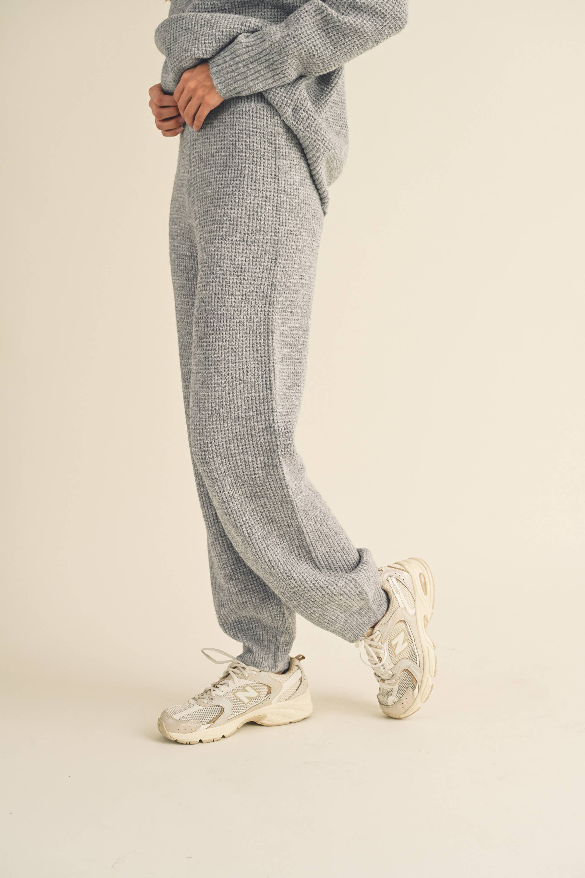 Janelle Waffle Pattern Joggers