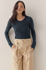 Amente Wool Bend Lightweight Top