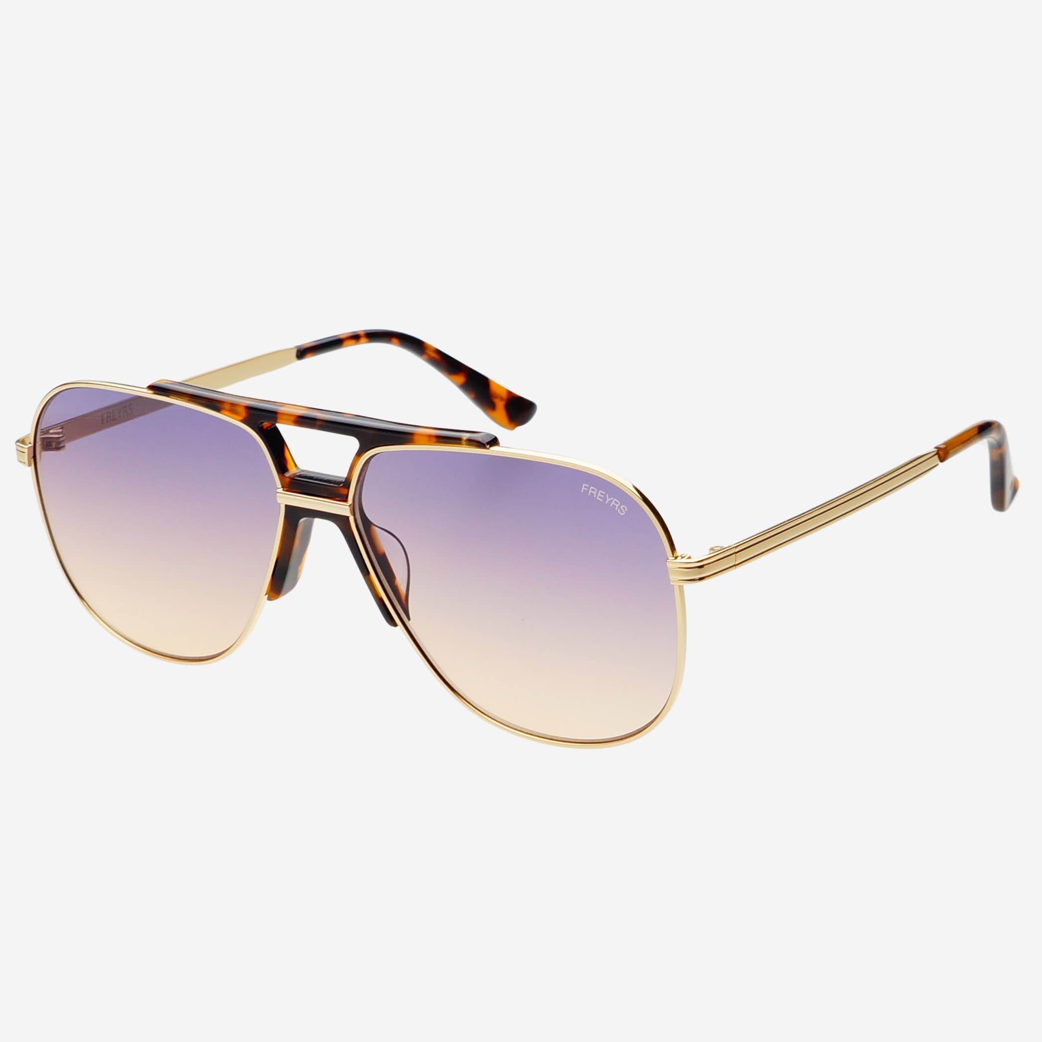 Freyrs Logan Acetate Aviator Unisex Sunglasses