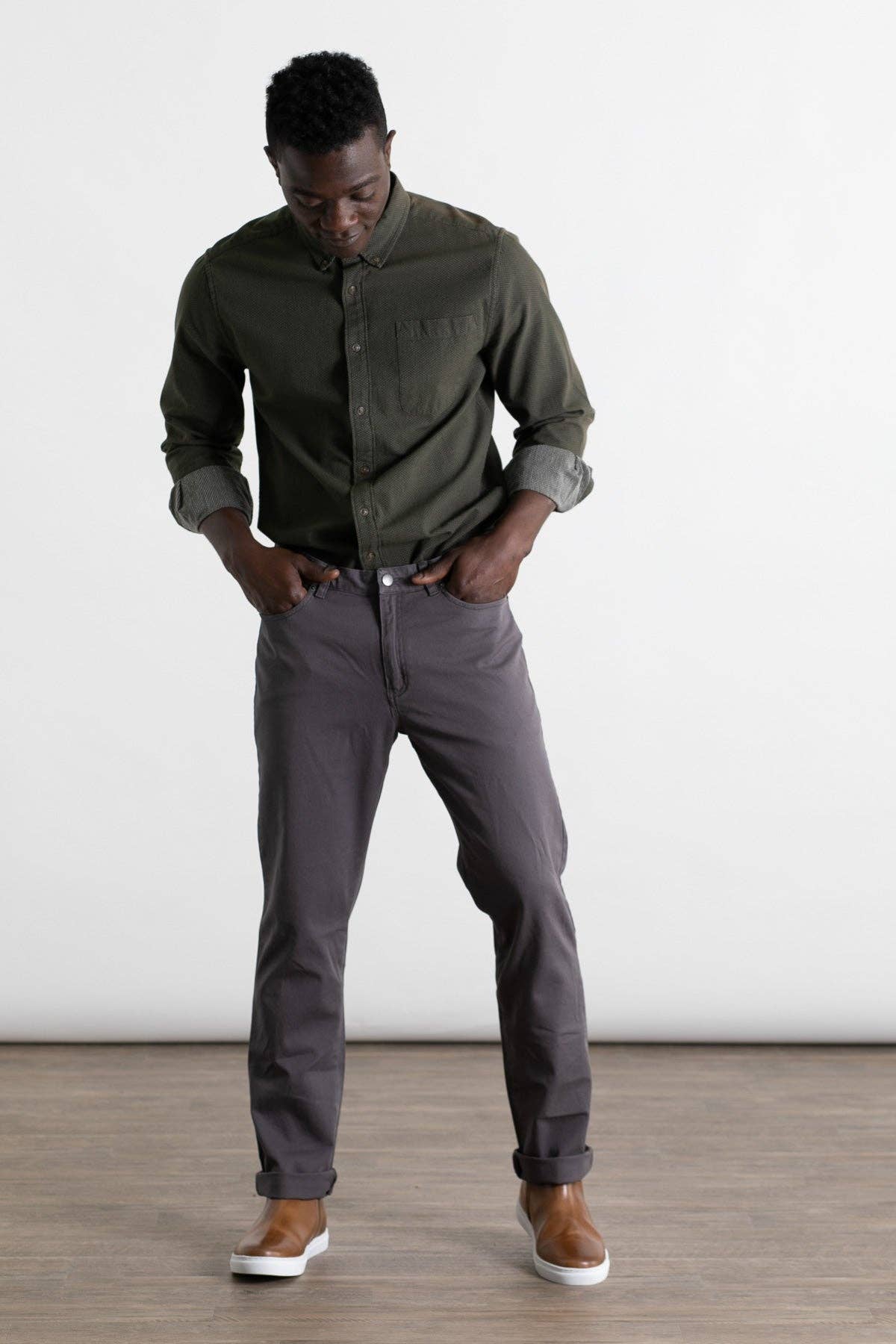 Polk Pant / Charcoal