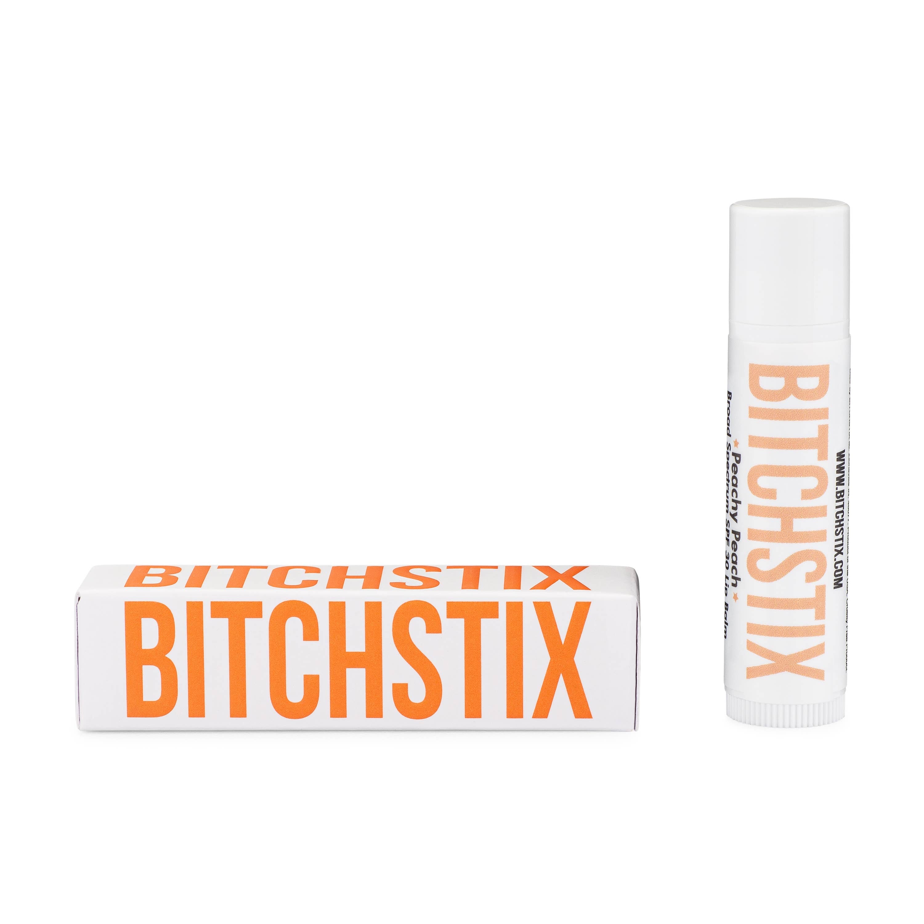 Bitchstix Peachy Peach SPF30 Lip Balm