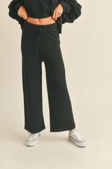 Naya Sweater Pants in Mocha, Black or Grey