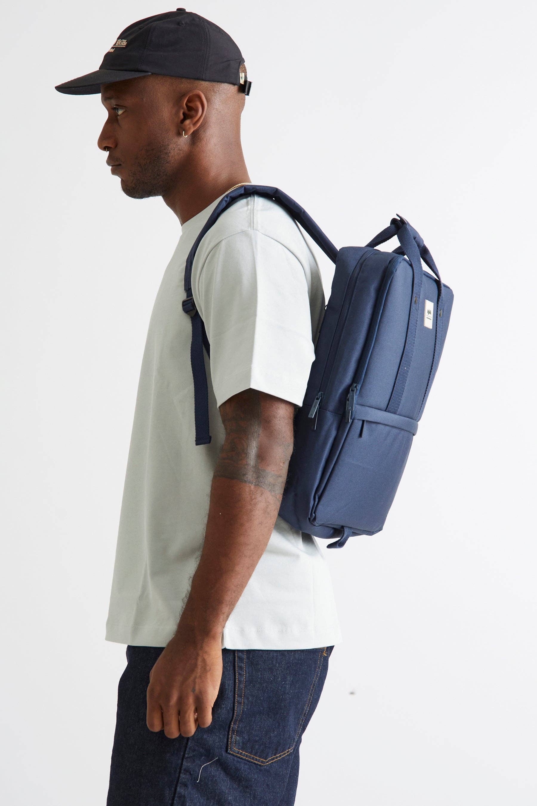 LeFrik Daily 15" Navy Backpack