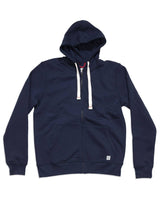 Navy Iron & Resin Boundary Zip Hoodie