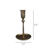 Percy Candlestick, Brass - Med