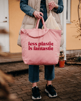 Less Plastic Is Fantastic Tote