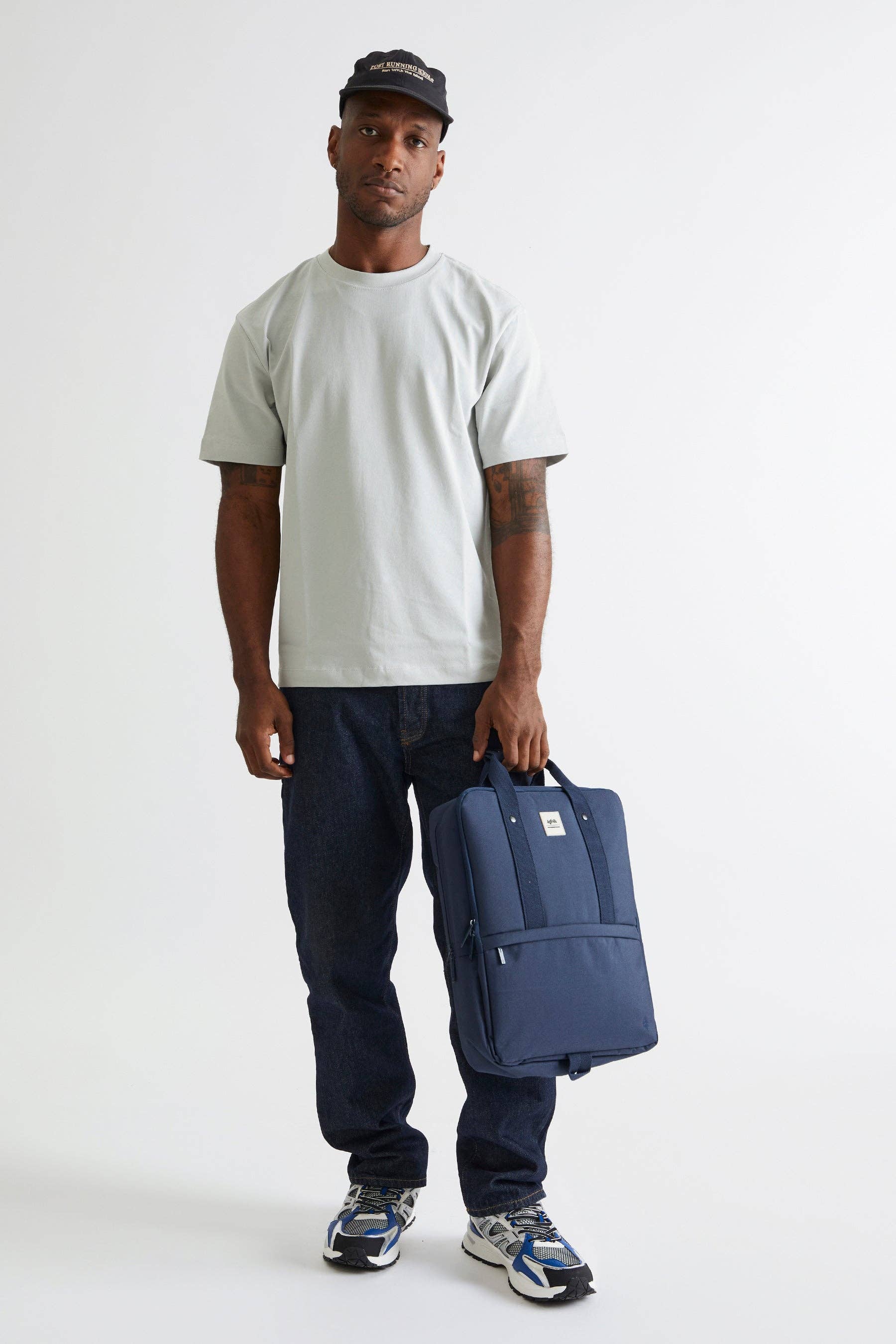 LeFrik Daily 15" Navy Backpack