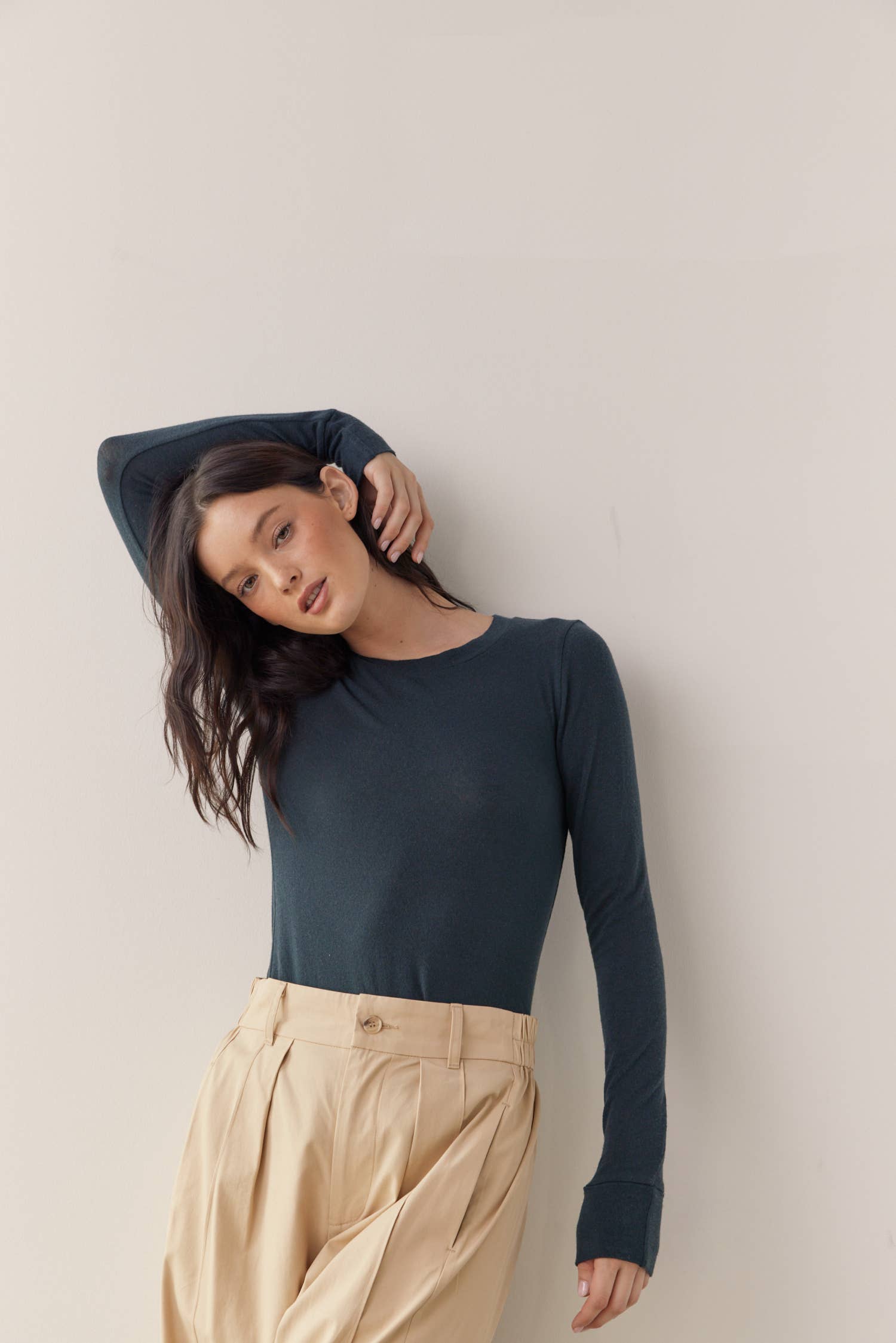 Amente Wool Bend Lightweight Top