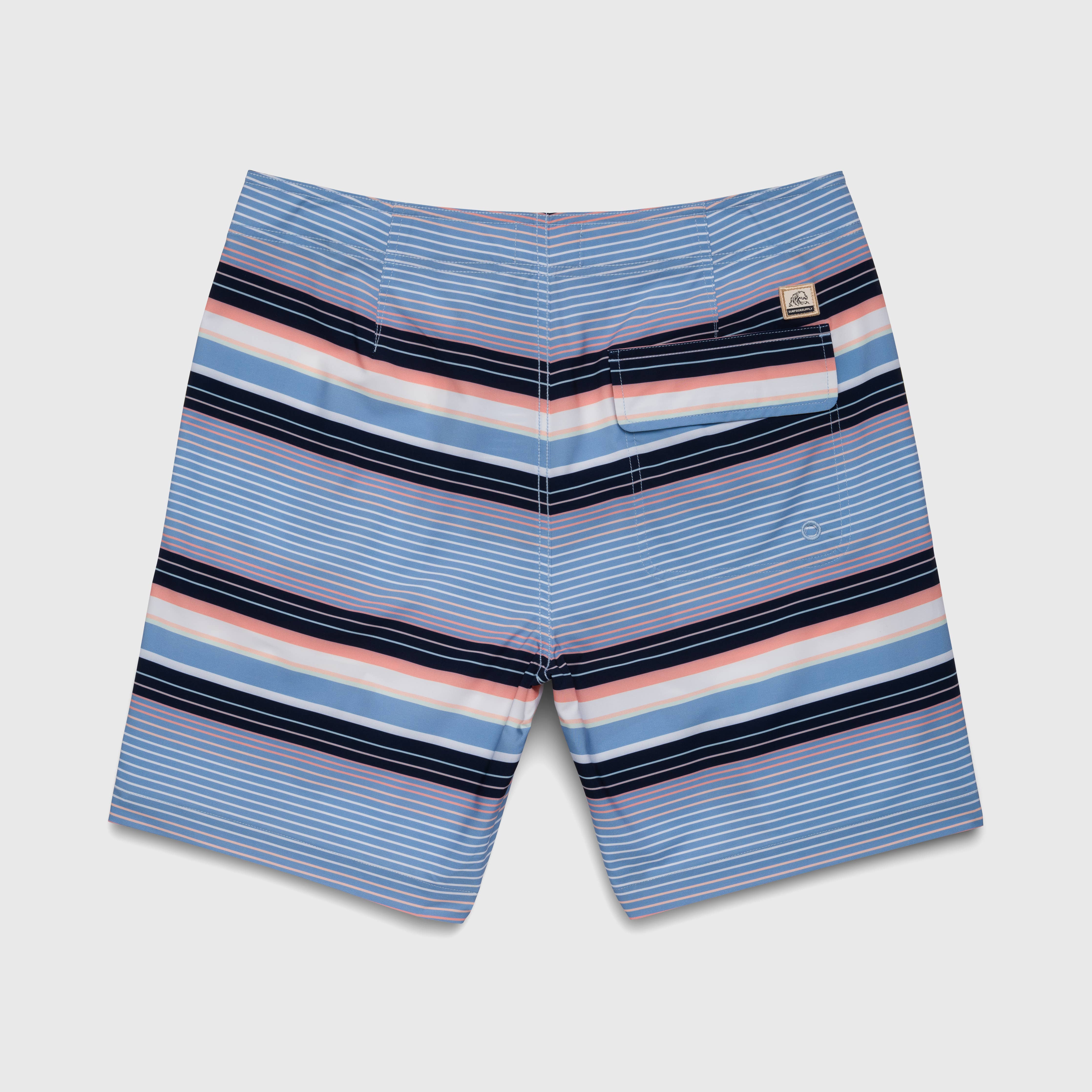 Duke Striped Board Shorts