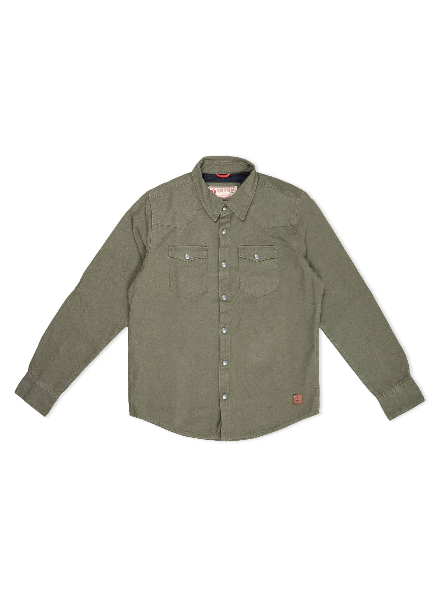 Fenceline Shirt Jacket in Olive