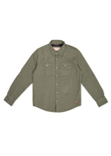 Fenceline Shirt Jacket in Olive