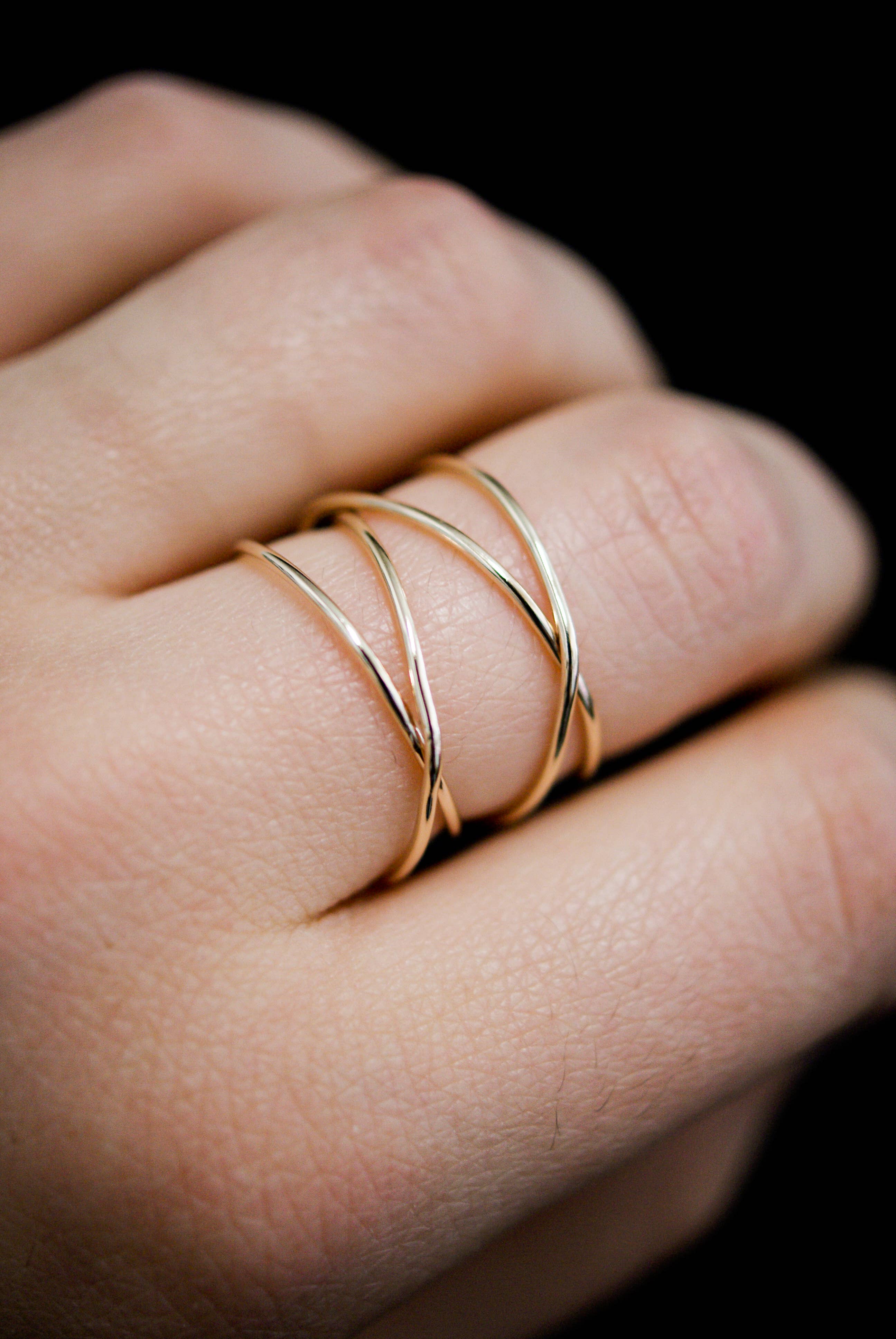 Thin Wraparound Ring