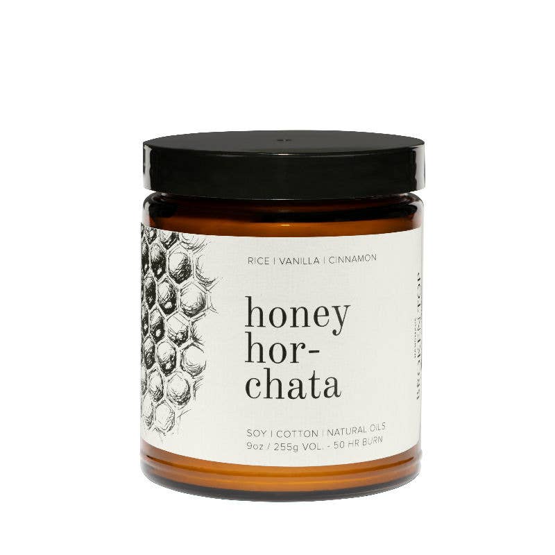 Honey Horchata Natural Soy Candle 9 oz