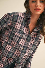 Dreamy Days Plaid Button Down