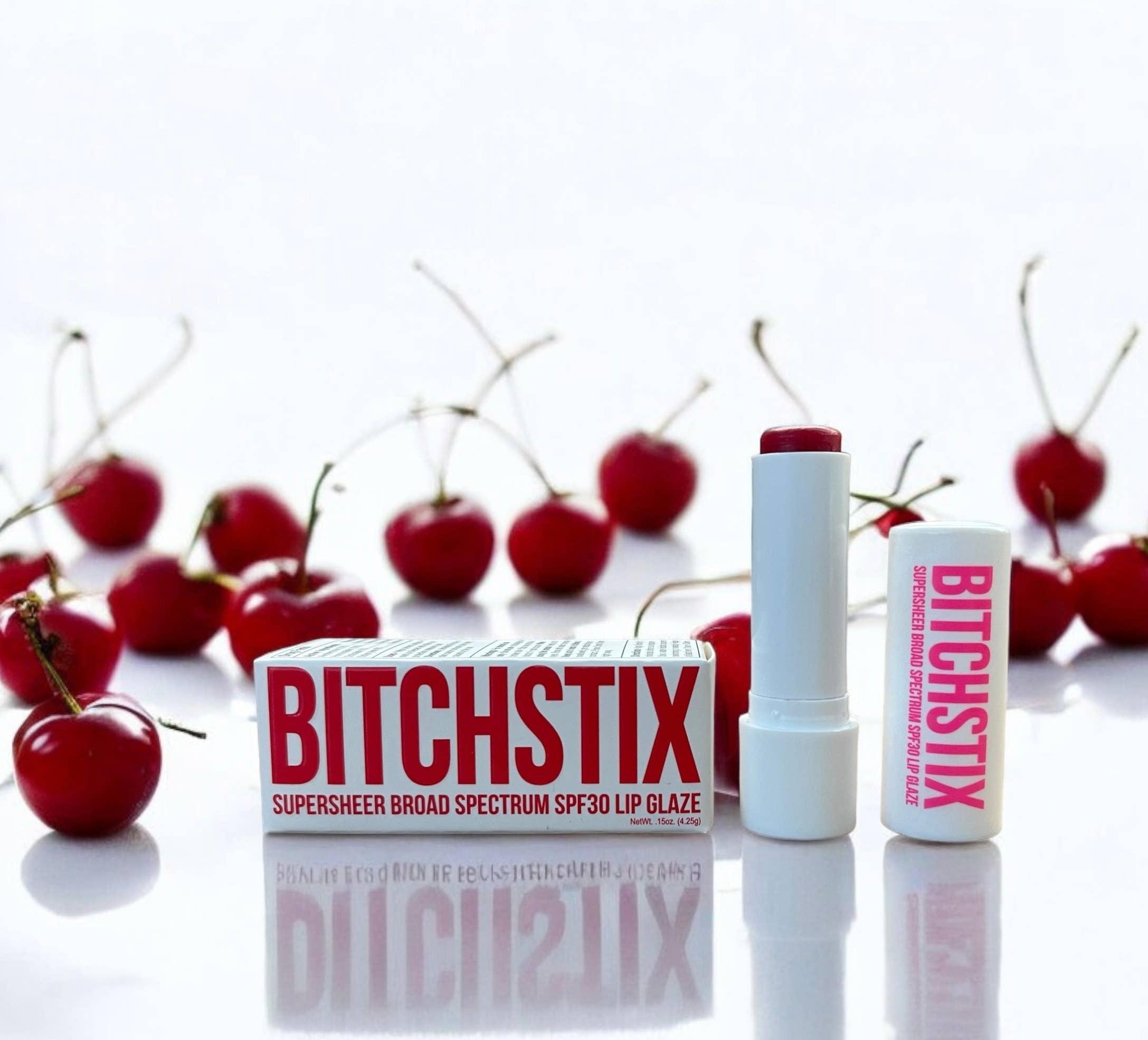 SUPERSHEER LIP GLAZE Wild Cherry - SPF30 Broad Spectrum