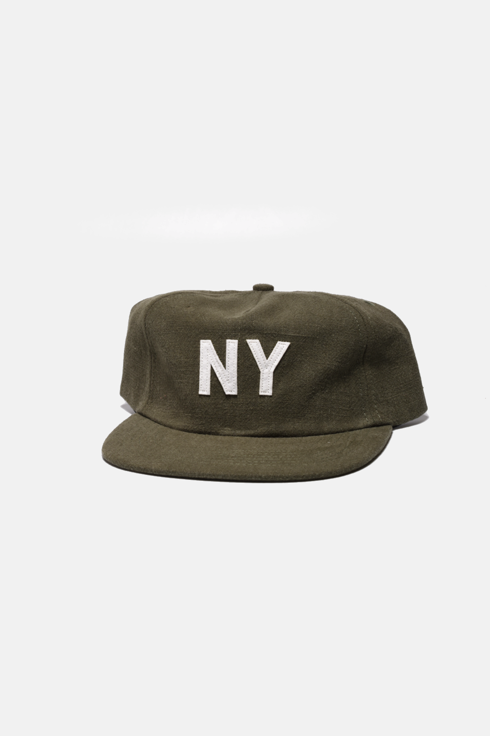 Olive Linen NY Hat