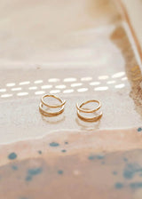 Tiny Twist 14kt GF Earrings