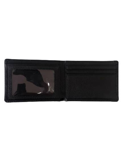 Kyle Leather Wallet Black