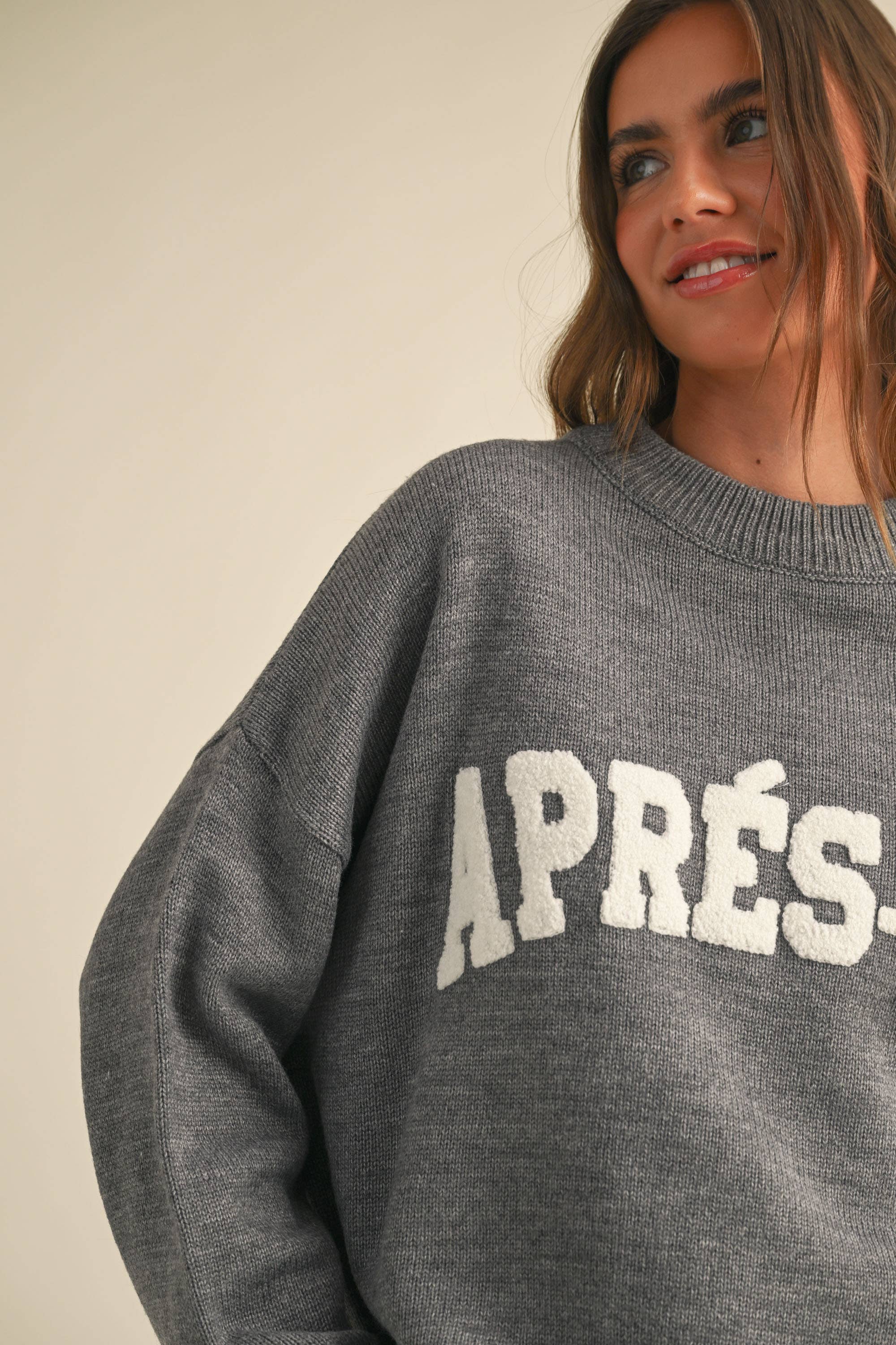 Apres Ski Sweater in Grey