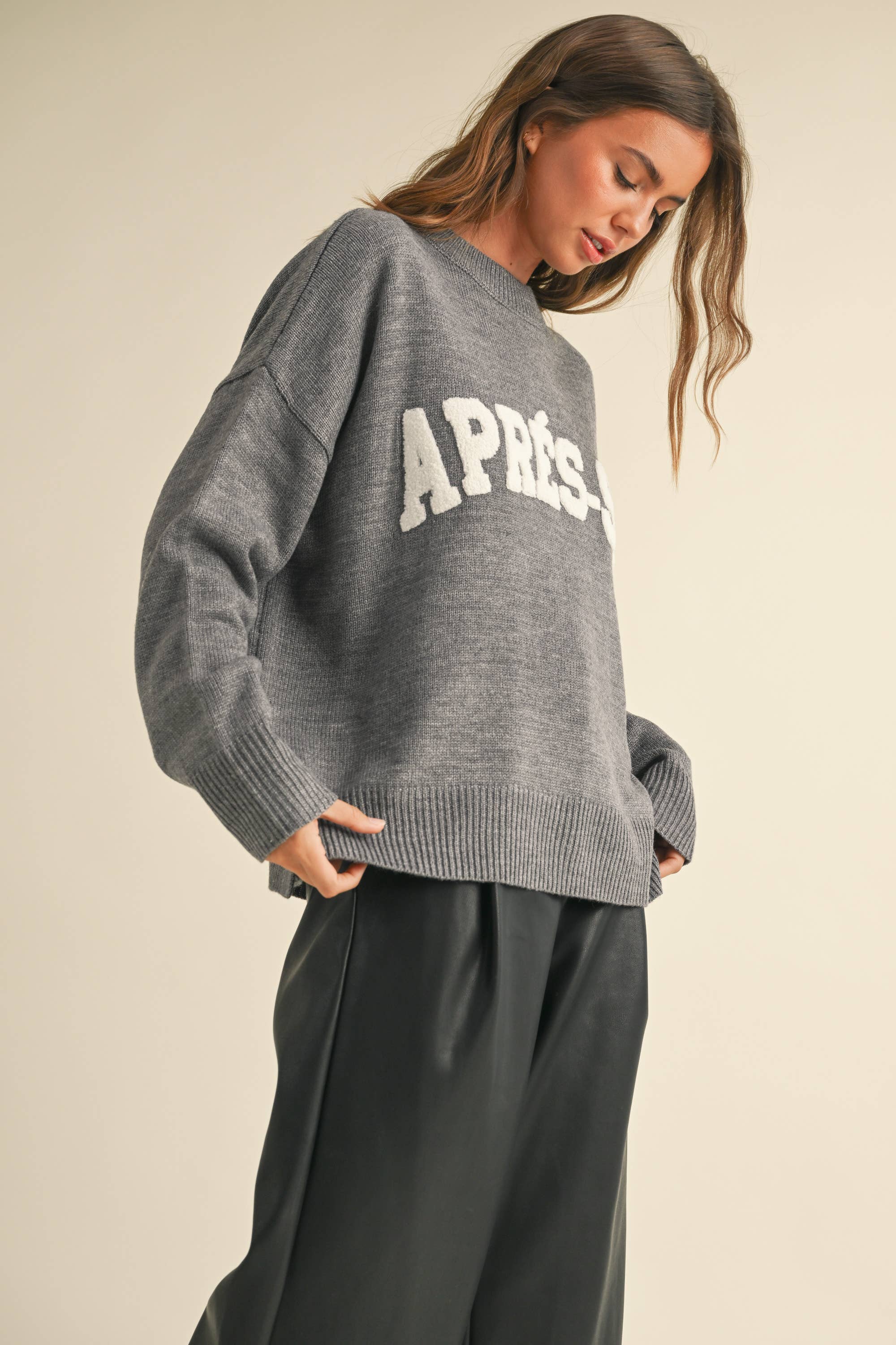 Apres Ski Sweater in Grey