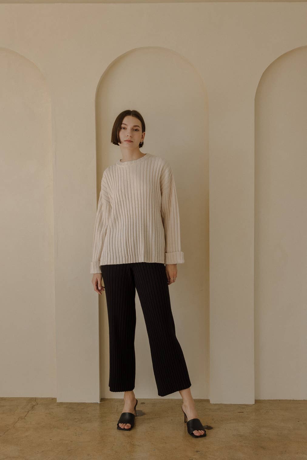 The Una Oversized Knit Sweater