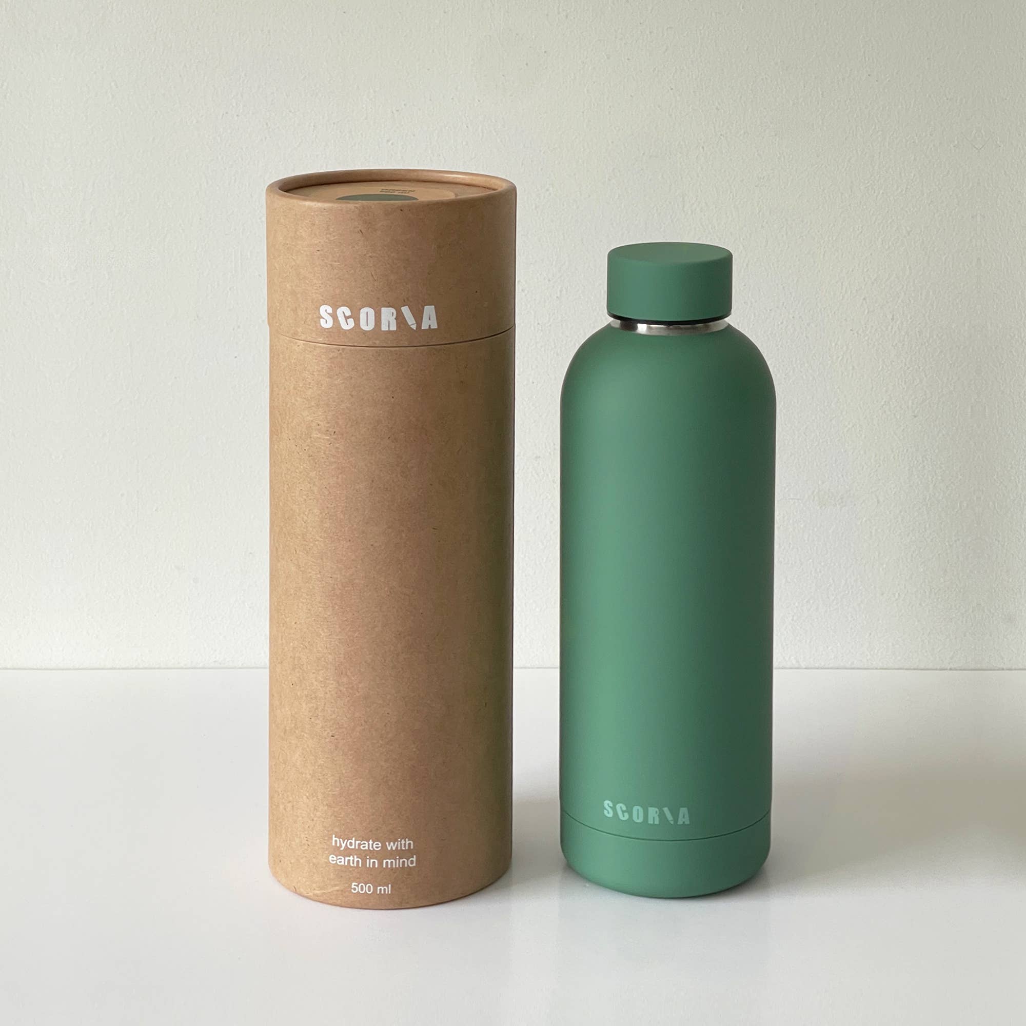 Green Insulated Water Bottle