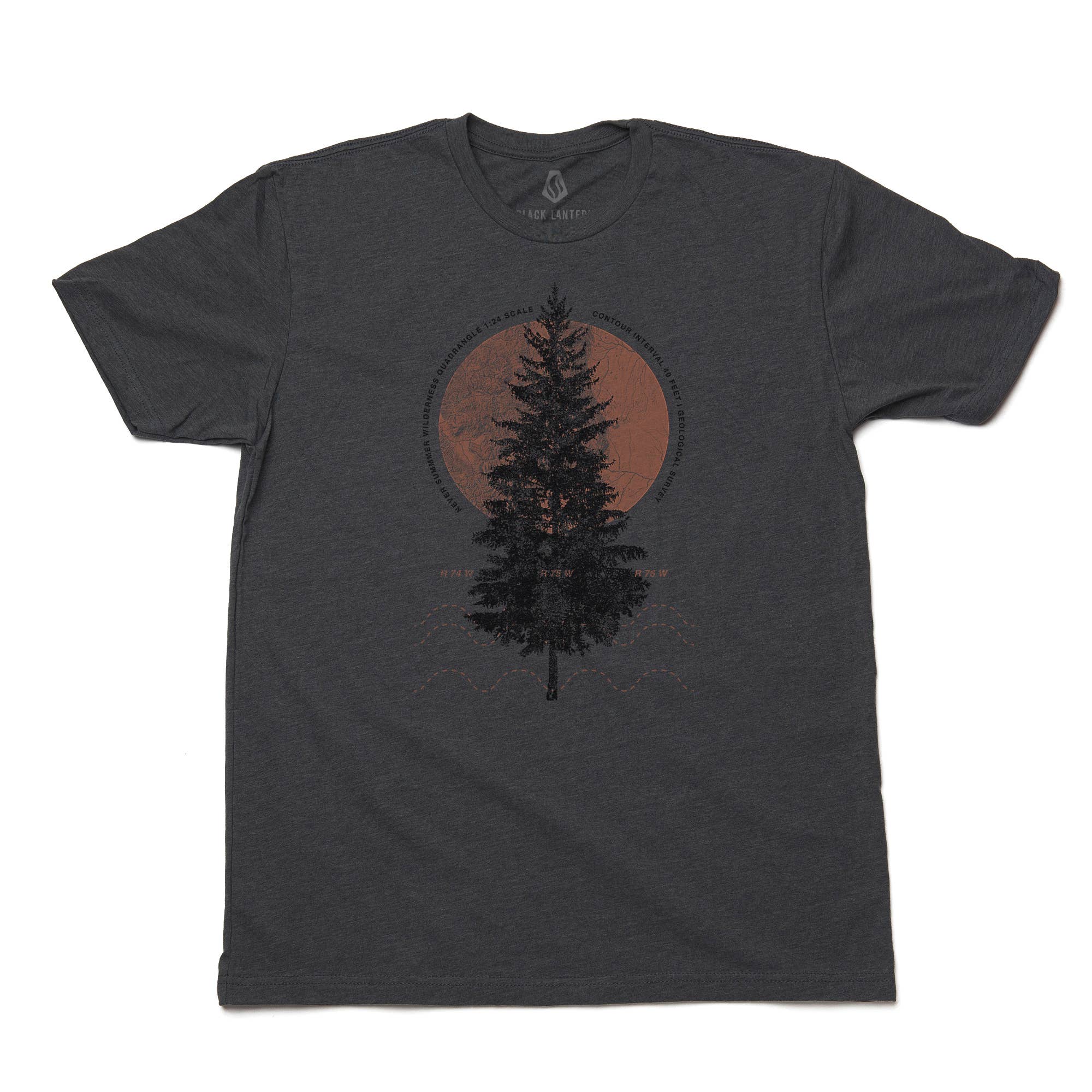 Map of the Pines - Men's/Unisex T-Shirt