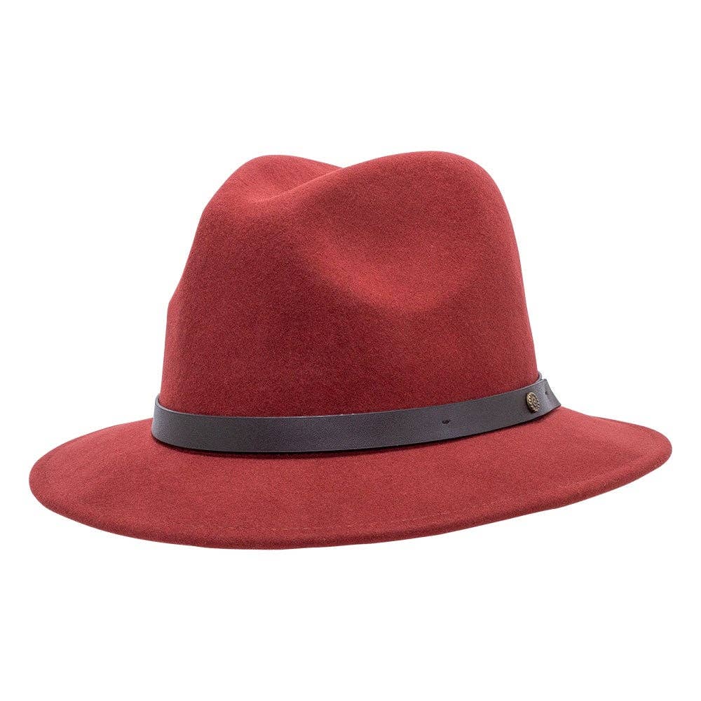 McQueen Felt Fedora Hat