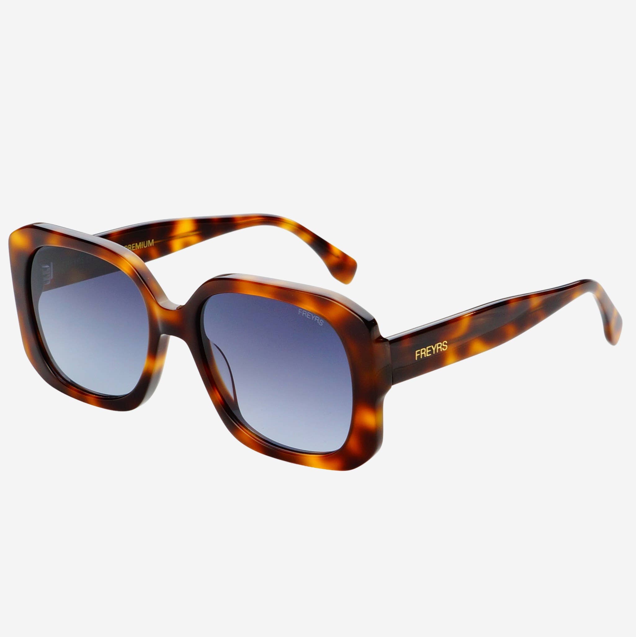 Freyrs Vivian Acetate Womens Octagonal Sunglasses