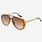 Fulton Freyrs Unisex Aviator Sunglasses Tortoise