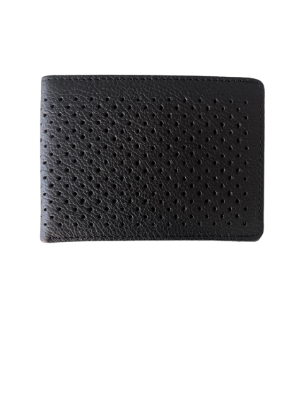 Kyle Leather Wallet Black