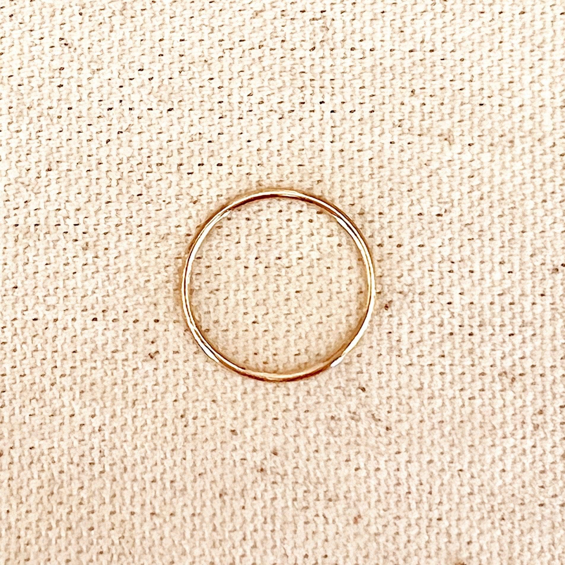 14k Gold Filled 1mm Stackable Ring sizes 5-8